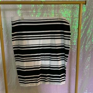 A.N.A. Striped Skirt